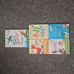 5 Dr. Seuss Board Books